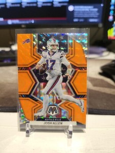 Josh Allen 2022 Panini Mosaic National Pride Reactive Orange Prizm #253 JD1