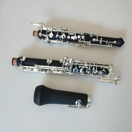 Ottimo kit oboe chiave C corpo misto legno parti cupronichel placcato argento - Foto 2 di 5