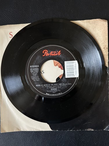 SADE: never as good as the first time / remix PORTRAIT 7" Single 45 RPM - Imagen 4 de 4
