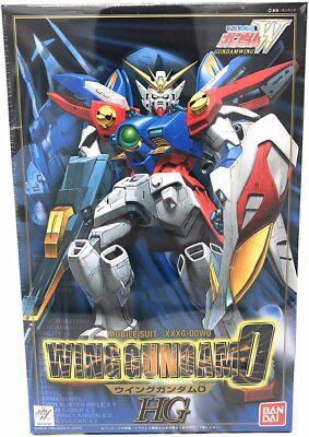 BANDAI GUNDAM WING W SERIES WING GUNDAM 0 MOBILE SUIT XXXG-00W0 HG