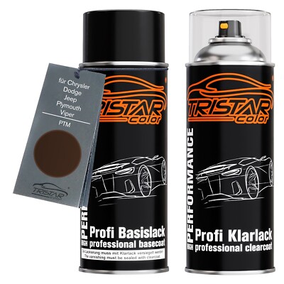 Lack Spraydosen Set für Chrysler Dodge Jeep Plymouth Viper PTM Espresso Metallic