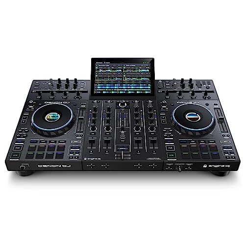 Denon DJ PRIME 4+ Standalone DJ Controller & Mixer with 4 Decks