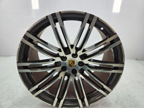 ✅ 2015-2018 OEM Porsche Macan Turbo 95B Rear Alloy Wheel Rim 21X10 ET19 NOTE* - Picture 4 of 23