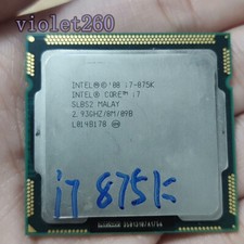 Intel Core i7-875K 2.93GHz LGA 1156 SLBS2 8M Cache 4-Core CPU Processor