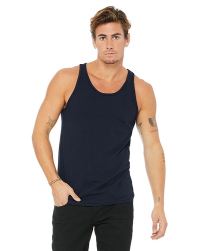 Bella + Canvas Unisex 100% Combed & Ringspun Cotton Jersey Tank Tee 3480 XS-2XL - Picture 24 of 43