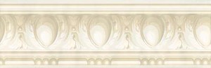 Wallpaper-Border-Cream-Beige-Taupe-Egg-Dart-Faux-Molding