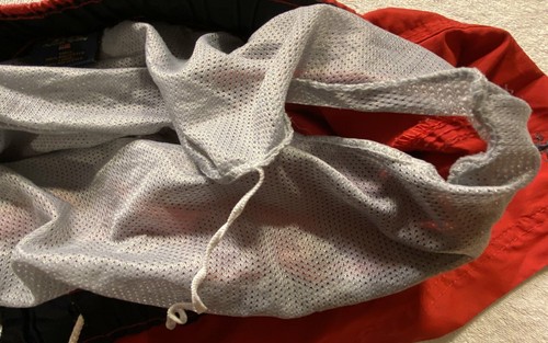 U.S. Polo Assn. men’s red swim trunks size L w/brief lining - Picture 12 of 12