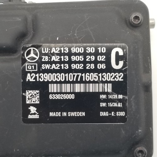 2016 2017 2018 2019 MERCEDES E CLASS W213 CAMERA CONTROL UNIT MODULE A2139003010 - Picture 12 of 14