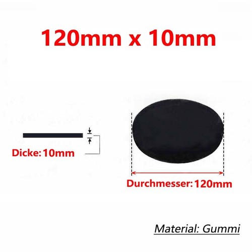 Discos de goma placa redonda almohadillas junta Ø 5 mm-150 mm espesor 1-10 mm discos de goma - Imagen 260 de 266