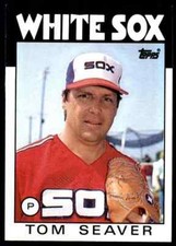 1986 Topps Tom Seaver Chicago White Sox #390