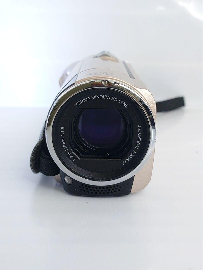 Victor JVC GZ-HM670-N Video Camera Handycam Pink Gold 40x