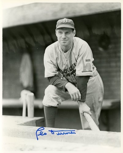 Leo Durocher Signed 8x10 Photo JSA R68911