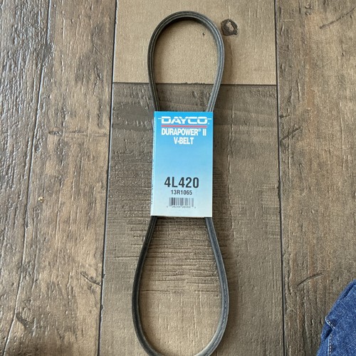 Dayco 4L420 Durapower II V-Belt Accesorio Correa de transmisión EE. UU. 42” X 1/2” 13R1065 - Imagen 1 de 4