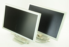 2 A1081 Apple Cinema display 20" - No Power Bricks - Please Read