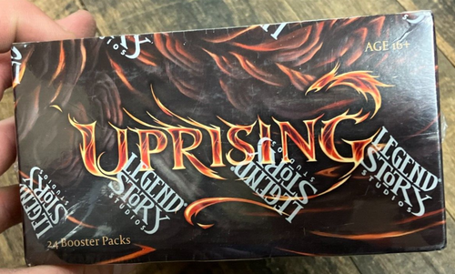 Factory Sealed Flesh And Blood TCG 'Uprising' Booster Packs Card Box Fantasy - Picture 5 of 6