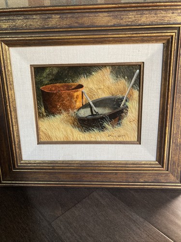 Bruce Glen Art “Witch’s Brew” Carmel California Painting Egg Tempera Wiccan