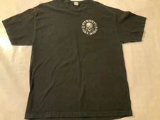 2014 Sturgis Bike Week Harley Hot Leathers Mens T-Shirt SizeXL Black Skull Print