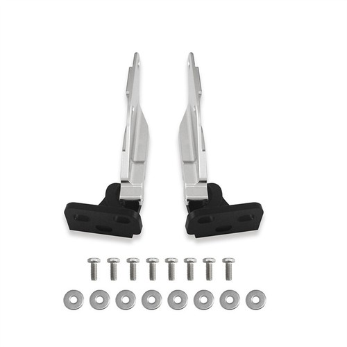 Aluminum Quick Hood Hinge Release Latch For Honda Civic EG 1992 1993 1994 1995 - Picture 4 of 5