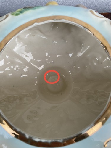 Centrotavola Soprammobile Ceramica Capodimonte - Imagen 12 de 14