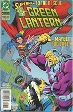 Green Lantern #53 1994 DC Comics VF/NM Comic Book Direct Superman