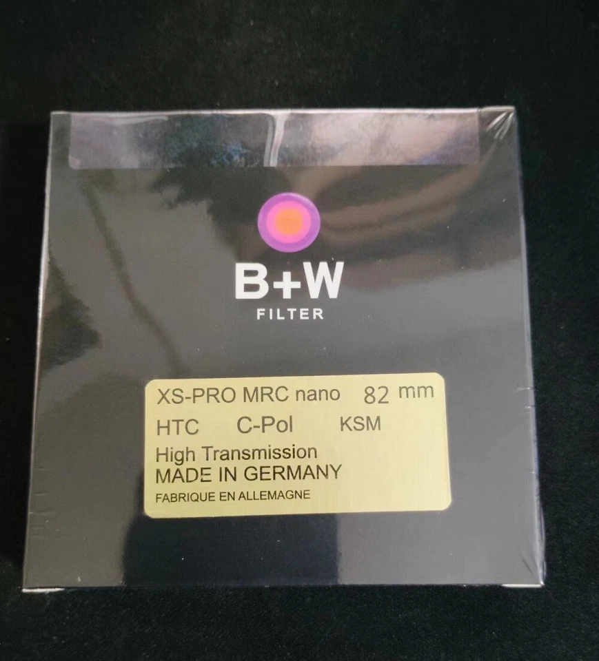 B+W CPL 49mm-82mm HTC C-POL KSM MRC Nano digital polarizer filter Brass Material - Image 2 of 4