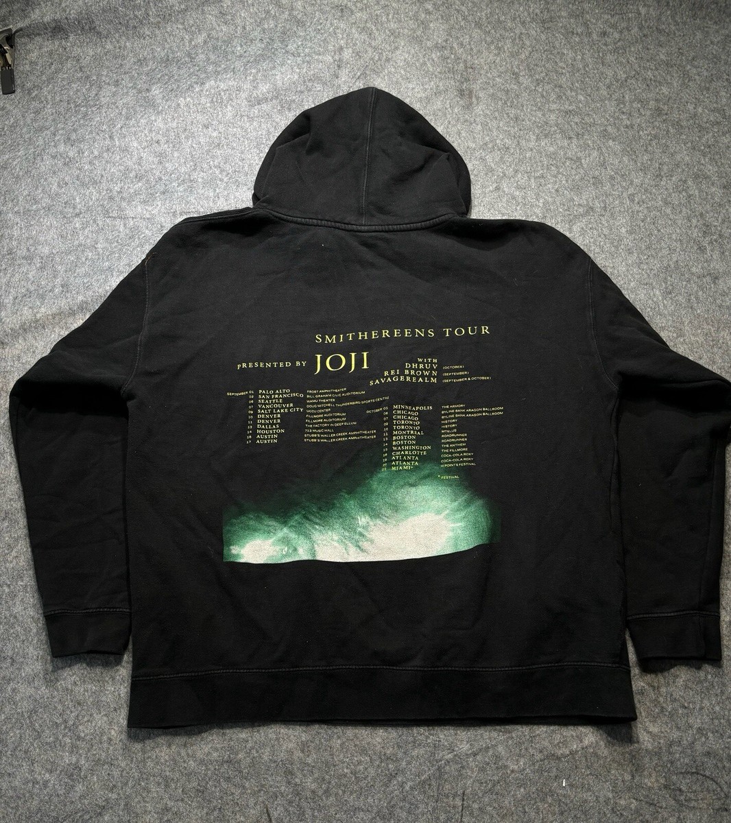 Joji Hoodie Adult Extra Large Black Smithereens Album Tour 2022 Band  Sweatshirt | eBay