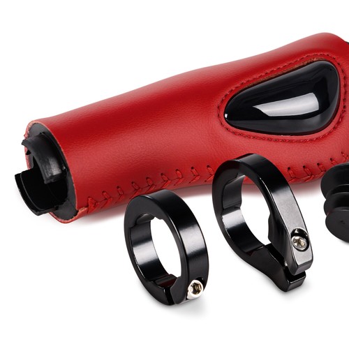 2pc Bicycle Handlebar Grips Ergonomics Soft Gel Non-Slip Wear-Resistant Lock On - Picture 8 of 14