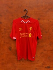 LIVERPOOL 2013/2014 HOME FOOTBALL SHIRT SIZE M ADULT