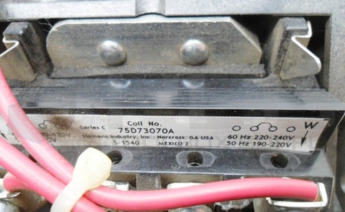 NEW SIEMENS 14DU+32A STARTER W/ 3UB8123-4DW2 RELAY ESP200 W/ 75D73070A READ - Picture 5 of 7