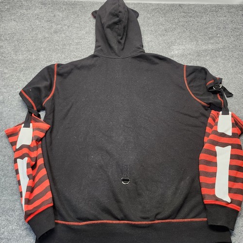 Skelanimals Kit El Gato Rayas Diego Murciélago Sudadera con Capucha Negra Agotada XL - Imagen 9 de 11