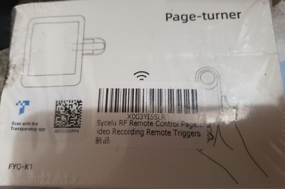 SYCELU RF Remote Control Page Turner for RECODING REMOTE TRIGGERS | eBay