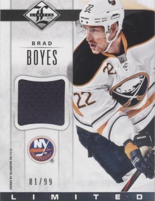 2012-13 Panini Limited - Brad Boyes #LJ-BS - 1 of 1