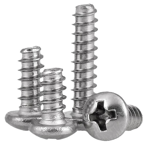 A2 Stainless Phillips Pan Head Self Tapping Screws Flat Tail Wood Screws M1-M6 - Picture 13 of 130