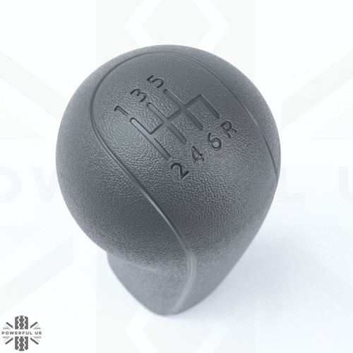 Perilla de cambio manual gris para Nissan Navara D40 (6 velocidades) - Imagen 2 de 3