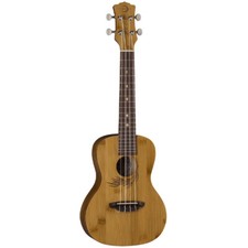 Luna Guitars Uke Bamboo Concert Ukulele w/ Gigbag, New