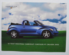 CHRYSLER PT Cruiser Cabriolet 2005 dealer brochure - French - Canada