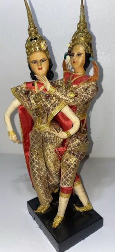 Vintage Oriental Dolls( 3 ) Beautiful Pieces. Collectors Treasure-RARE - Picture 3 of 12