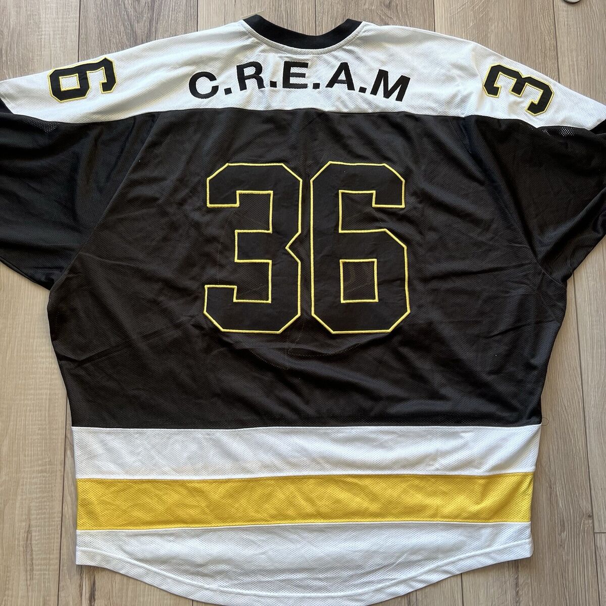 🔴 NEW! 🔴Wu Tang 36 C.R.E.A.M. Hockey Jersey Limited 🔴 NEW! 🔴Wu Tang 36 C.R.E.A.M. Hockey Jersey Limited