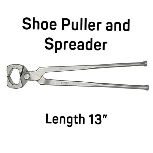 Horse Shoe Puller/Spreader 12"Hand Crafted Stainless Steel Farrier Tools - Bild 4 von 9
