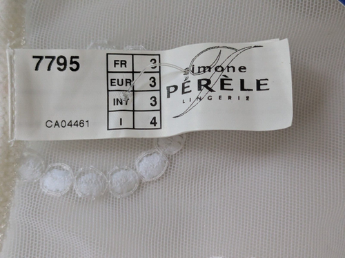 SIMONE PERELE PARIS WHITE SIZE 14 -3 ITALIAN CUT BRIEFS RRP $74.95 NEW /TAG - Picture 7 of 8