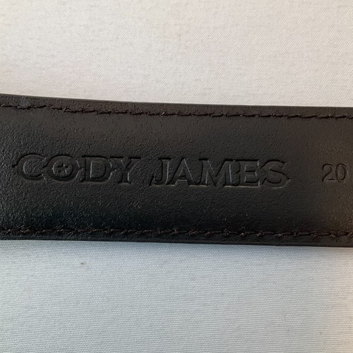 Cody James Leather Belt Boys Size 20 Brown Cowboy In Training - Picture 7 of 11