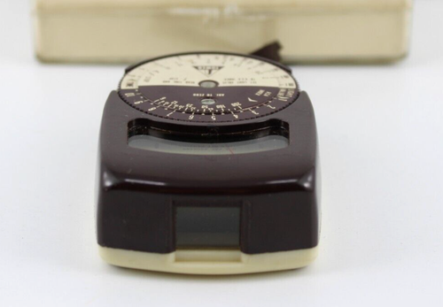SEARS AND ROEBUCK TOWER LIGHT EXPOSURE METER WITH CASE AND STRAP TESTED WORKS - Picture 10 of 13