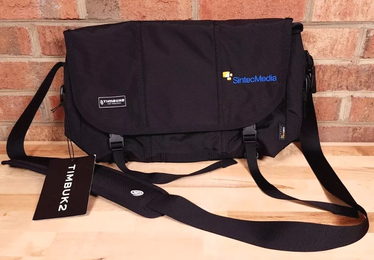 TimBuk2 Classic Messenger Bag Size Small Cordura Black Nylon NEW ...