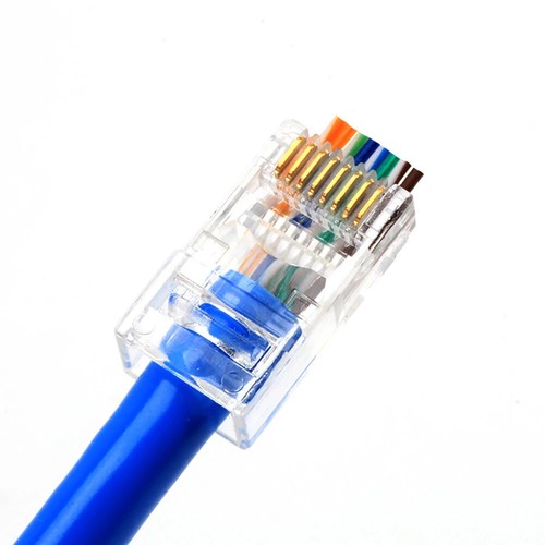 Cat6 RJ45 Pass Through Ends Connector Modular Plug Newwork Ethernet Cable kit - Picture 9 of 16