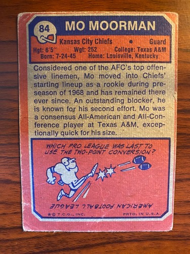 Pick 5 Vintage Football Part 1 - 1971 - 73 Topps Football Complete Your Set - Picture 200 of 496