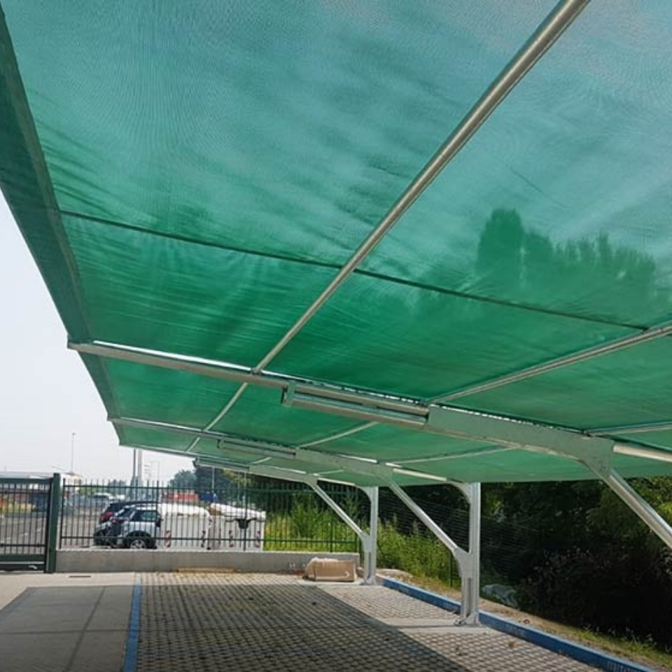 Rete telo antigrandine per orto coltivazioni coperture di protezione 4x5 metri - Foto 9 di 12