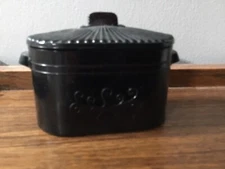 Amethyst Condiment Dish With Lid Westmoreland