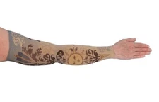CELESTIAL Compression Sleeve by LYMPHEDIVAS, Gauntlet Option, ANY SZ & LEVEL New