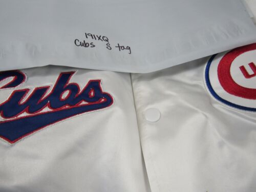 Neu Chicago Cubs Herren Mitchell & Ness leichte Satin Druckknopf Jacke Mantel $ 150 - Bild 9 von 10