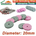20mm Mini Grinding Polishing Mounted Stone Sand Disc Buffing Wheel Rotary Tools